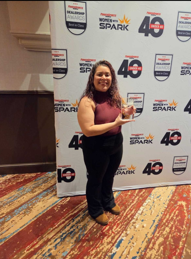 You are currently viewing Celebrating Excellence in Powersports: Zully Sherpinskas and the 2026 Women of Spark Award