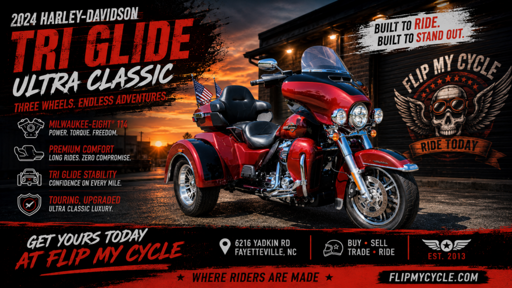 2024 Harley-Davidson Tri Glide Ultra at Flip My Cycle