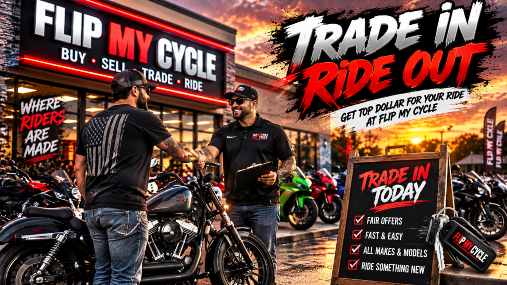What you need to trade in a motorcycle