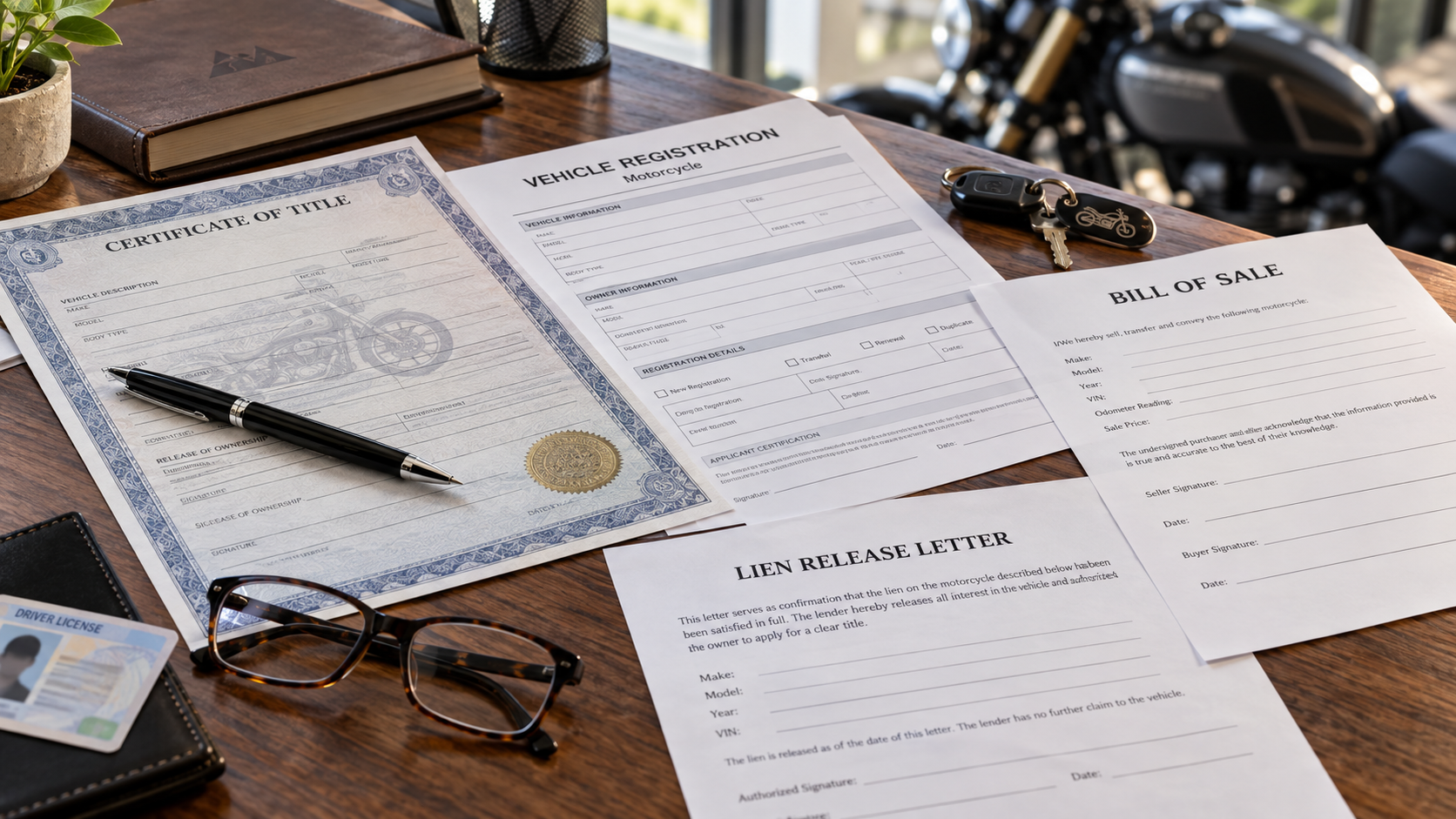 You are currently viewing What Paperwork Do I Need to Sell My Motorcycle in North Carolina?