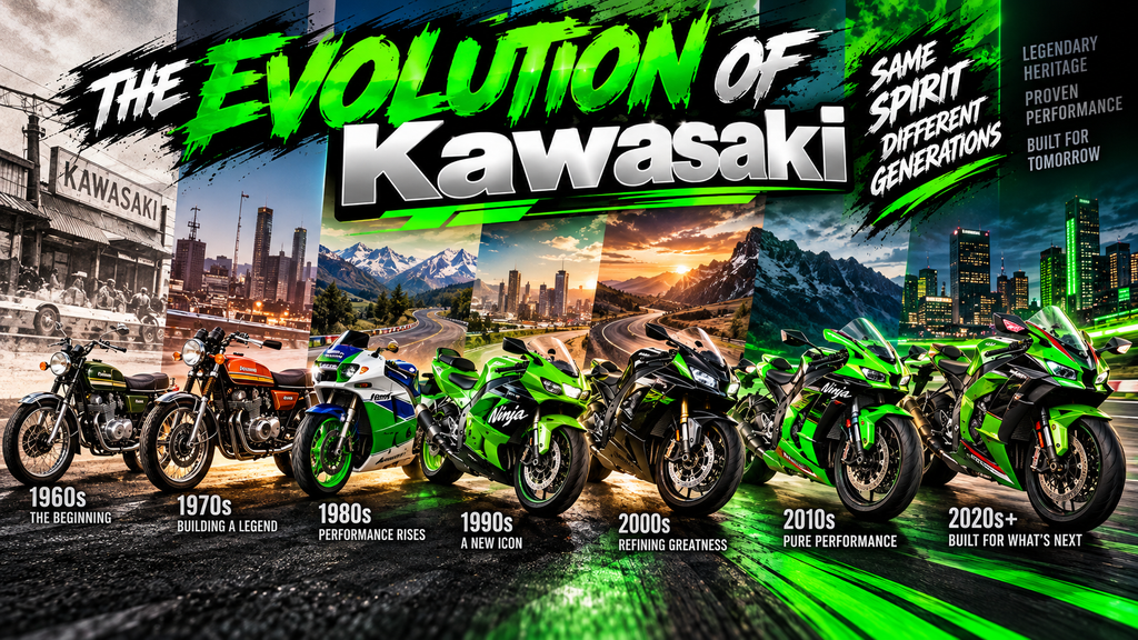 Evolution of Kawasaki Motorcycles